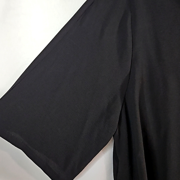 Signature by Robbie Bee Black A Line Maxi Dress Size 3X - Picture 5 of 9